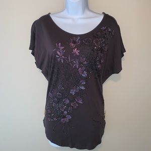 Plum color top from Forever 21